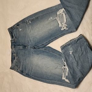 American Eagle Cool Classic Mom Jean Ripped, Women's Size 12 Regular